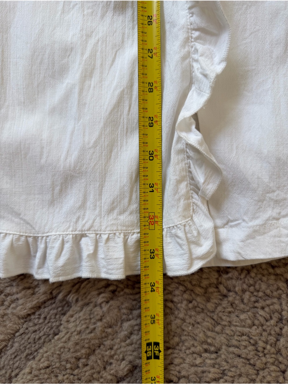 ModCloth White Ruffle Strap Dress - Picture 11 of 13